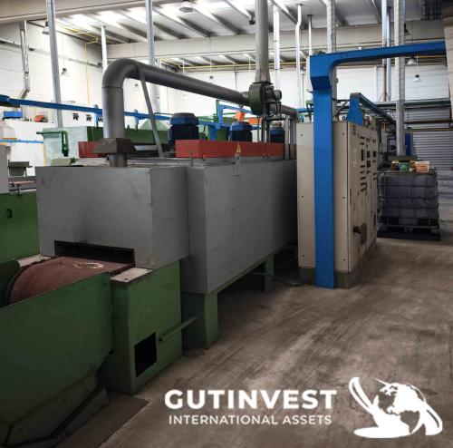 Horno de limpieza y templado de piezas 