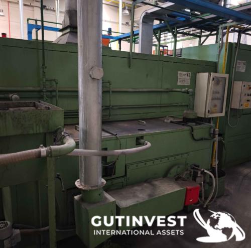 Horno de limpieza y templado de piezas 