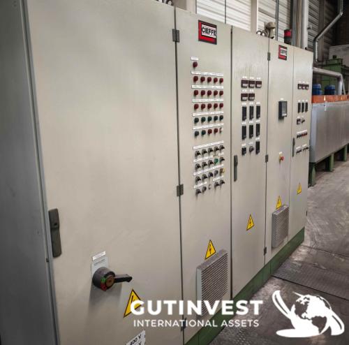 Horno de limpieza y templado de piezas 