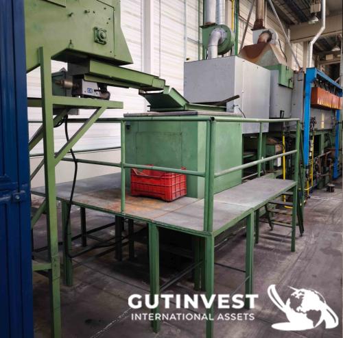 Horno de limpieza y templado de piezas 