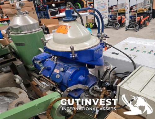 Separadora para aceite, fueloil, gasoil