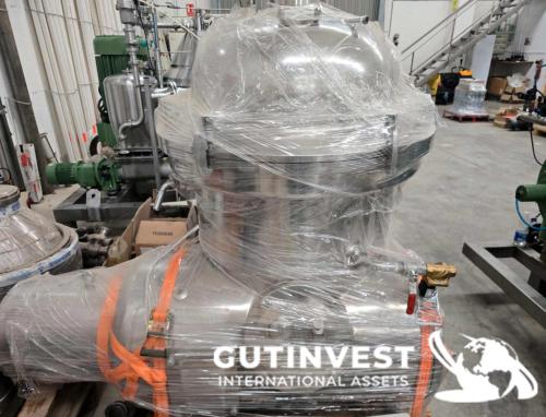 Centrífuga higienizadora inoxidable para leche 