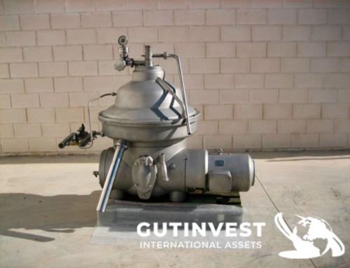 Centrifuga Desnatadora inox. de suero y leche 