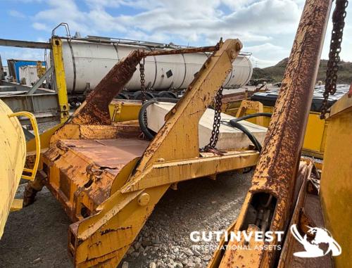 Portacontenedores para contenedores trapezoidales de 4,2m3