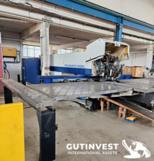 Máquina punzonadora y corte por láser CO2