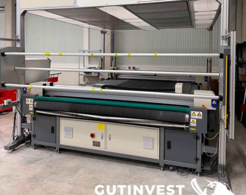 Máquina de corte automático para textil