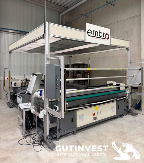 Máquina de corte automático para textil