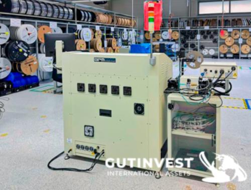 Línea de programación y marcaje de componentes electrónicos