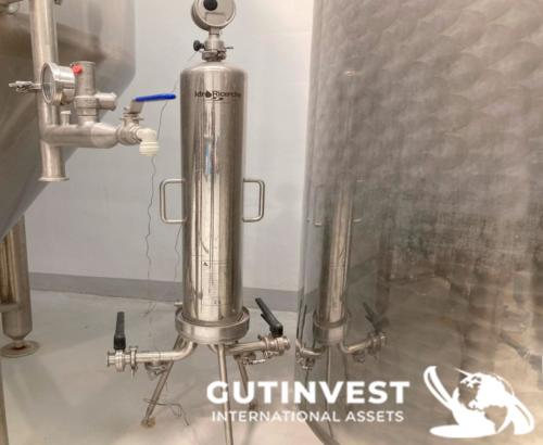 Fábrica completa de elaboración de cerveza artesanal