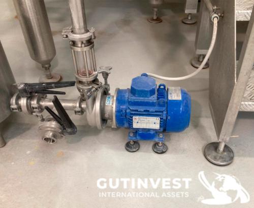 Fábrica completa de elaboración de cerveza artesanal