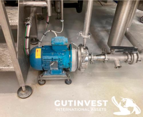 Fábrica completa de elaboración de cerveza artesanal