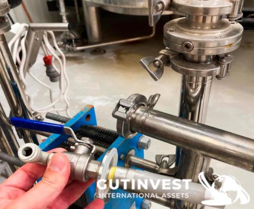 Fábrica completa de elaboración de cerveza artesanal