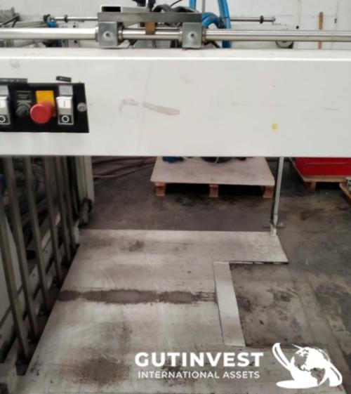 Maquina laminadora de papel y cartón