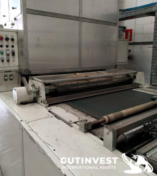 Maquina laminadora de papel y cartón