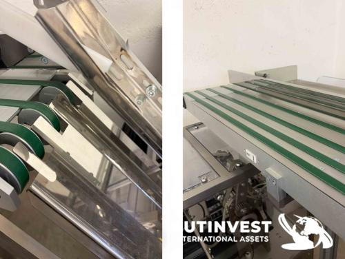 Cartoning machine for cosmetic and pharmaceutical products