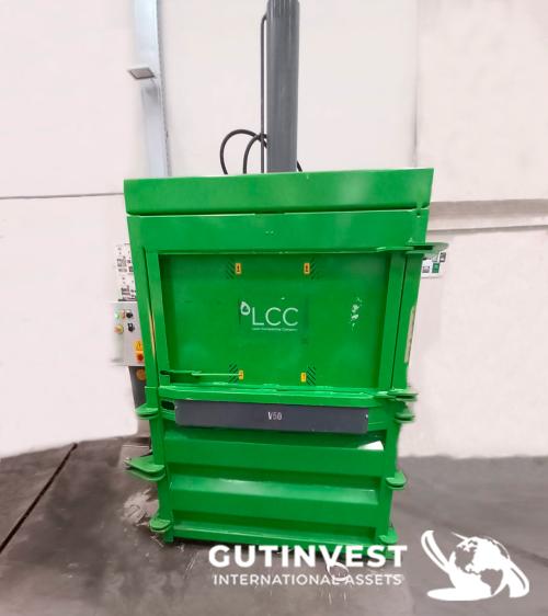 Vertical Baler press