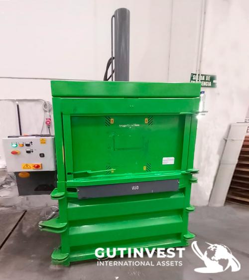 Vertical Baler press