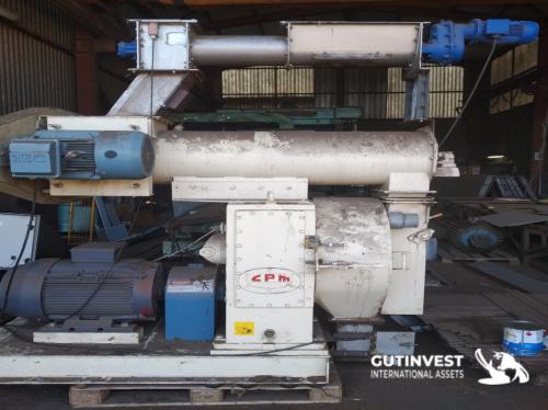 Pellet granulator press