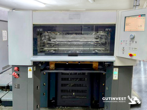 Offset printing machine - 4 colours