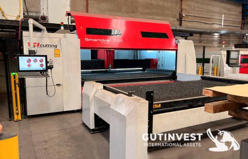 Fiber laser cutting machine 2.000W.