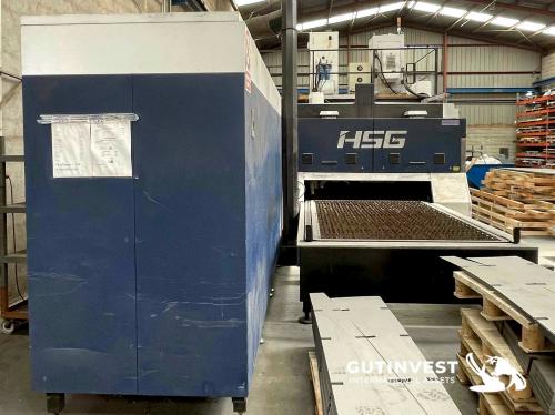 Fiber laser cutting machine 3.300W. / Cutting tube