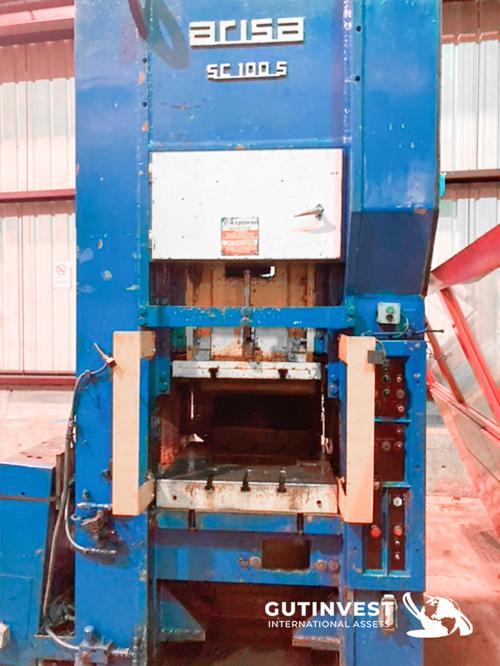 Eccentric press of 100Tn