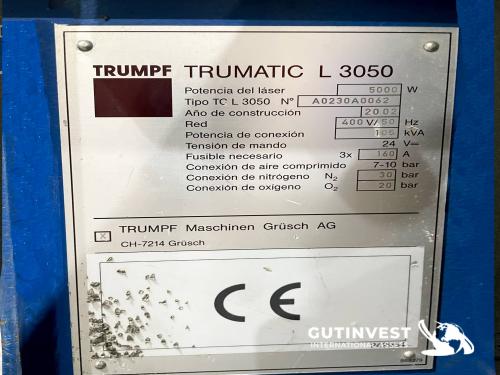  Laser cutting machine with loadmaster