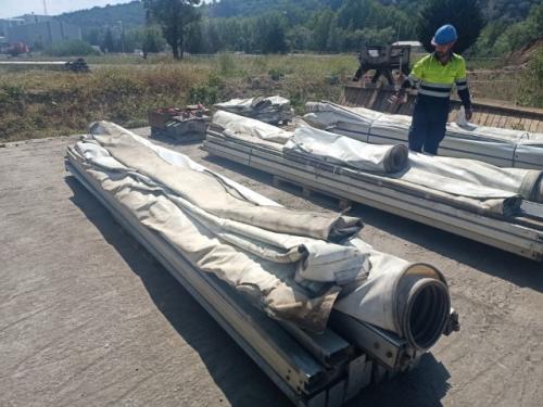 Industrial tent with canvas of 300m2