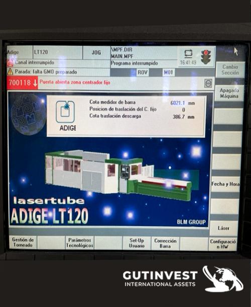 Máquina de corte por láser de tubo CNC