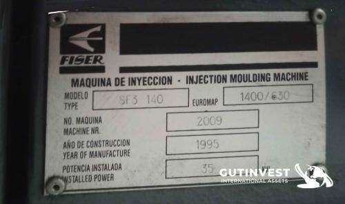 Injection Moulding Machine - 140Tn