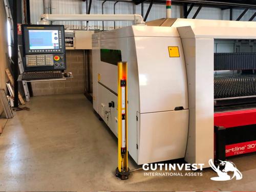 Fiber laser cutting machine - 2kW