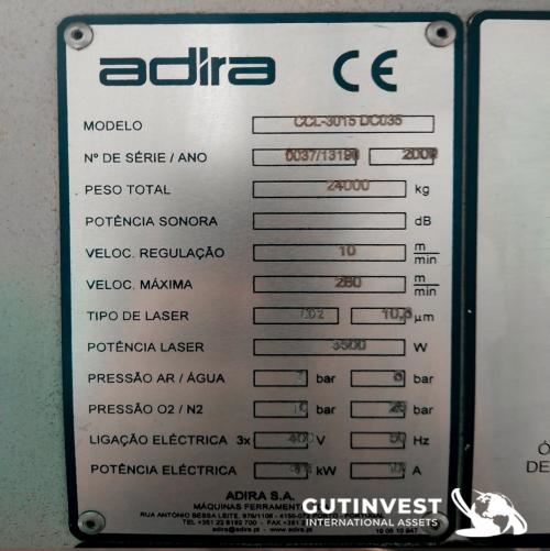 CO2 Laser cutting machine - 3.5kW