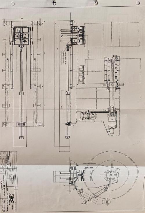 Sectional door rolling line - 24 heads