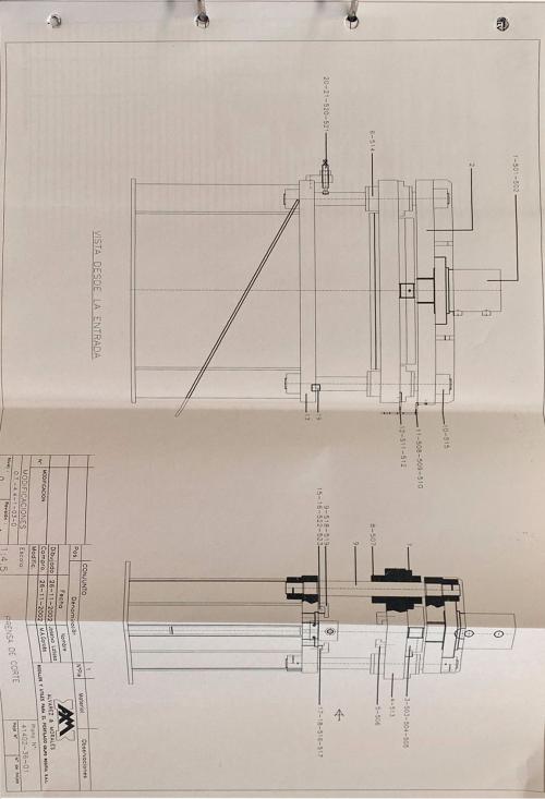 Sectional door rolling line - 24 heads