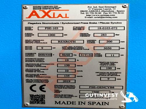 CNC press brake