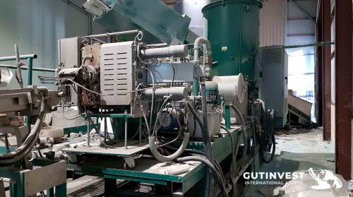 Plastic Recycling Pelletizing Line - 300-450kg/hora