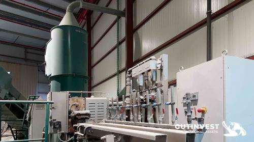 Plastic Recycling Pelletizing Line - 300-450kg/hora