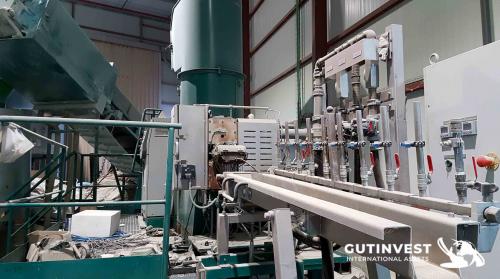 Plastic Recycling Pelletizing Line - 300-450kg/hora