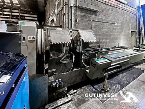 Double head cutting machine