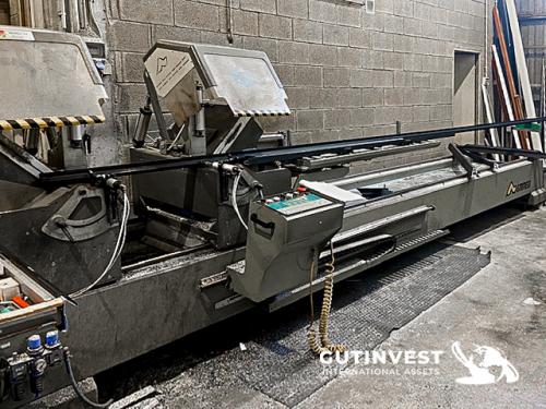 Double head cutting machine