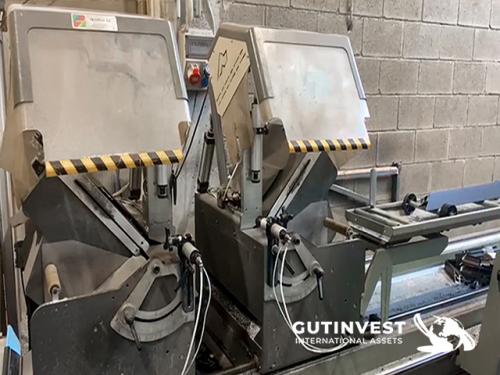 Double head cutting machine