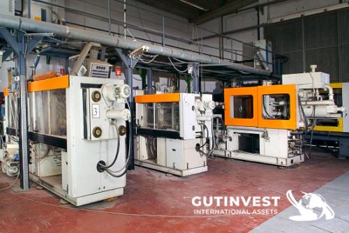 Lot of machinery -production of PET preforms-plastic sector