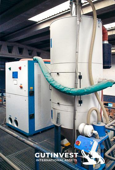 Lot of machinery -production of PET preforms-plastic sector