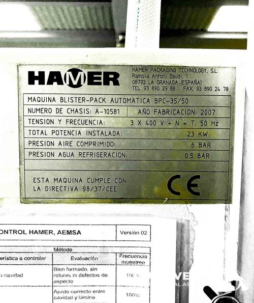 Blister packaging machine