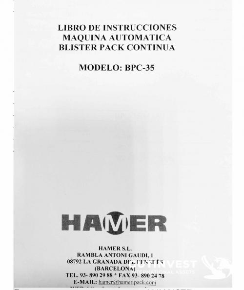 Blister packaging machine