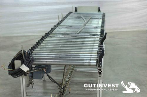Motorized roller table (4200 x 650 mm)