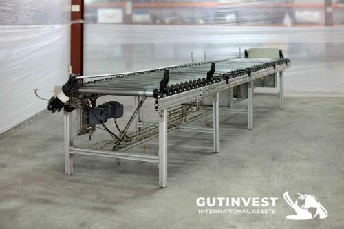 Motorized roller table (4200 x 650 mm)
