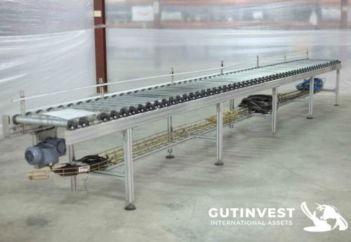 Motorized roller table (5000 x 460 mm)