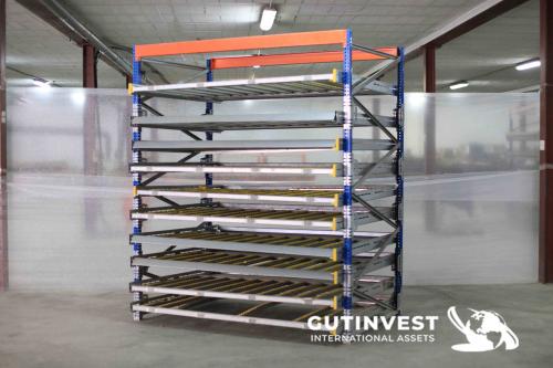 Gravity rack storage (6 units)