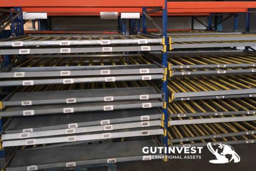Gravity rack storage (6 units)